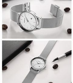 Men's Business Watch with Mesh Strap